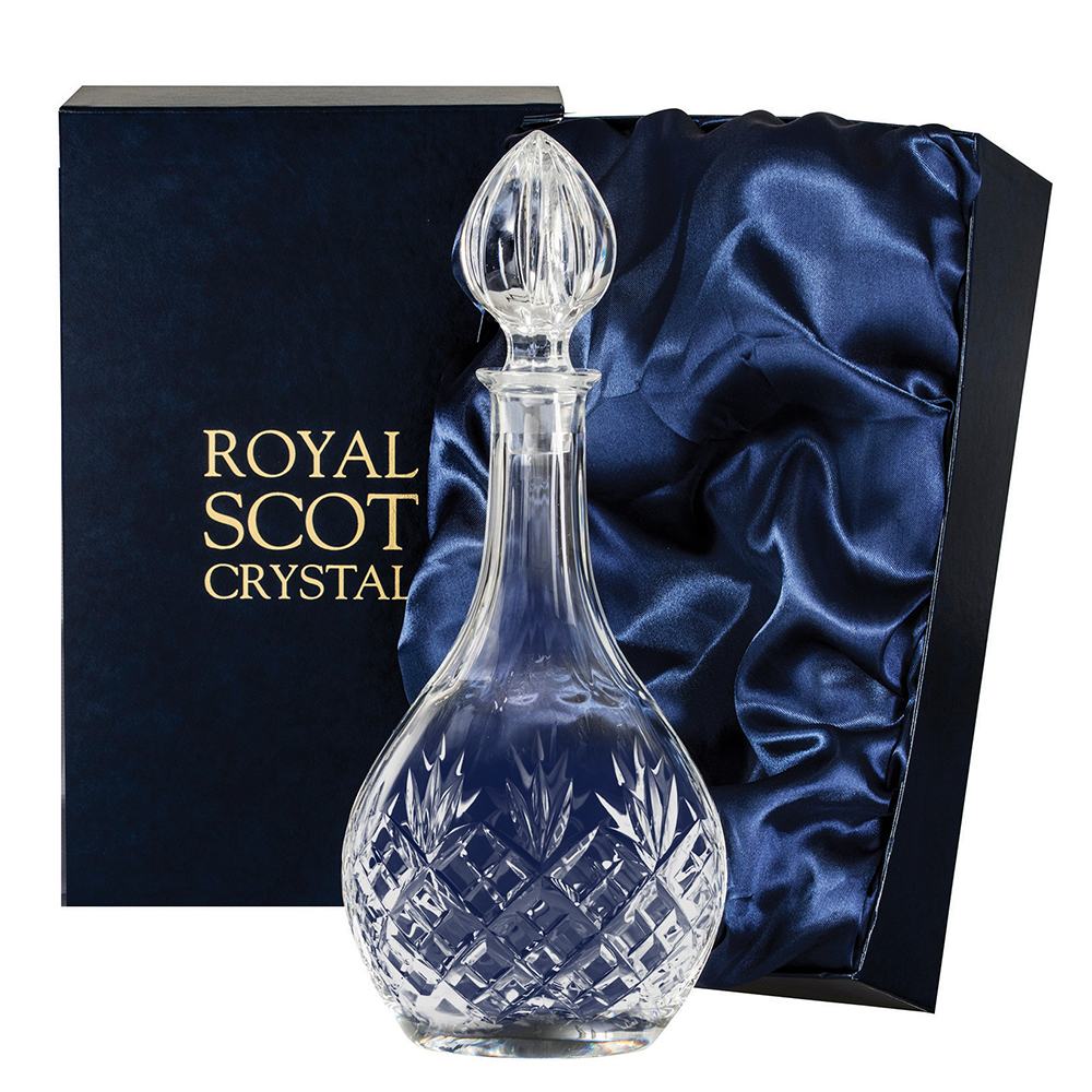 Edinburgh Port/Wine/Brandy Decanter 330mm (Presentation Boxed) Royal