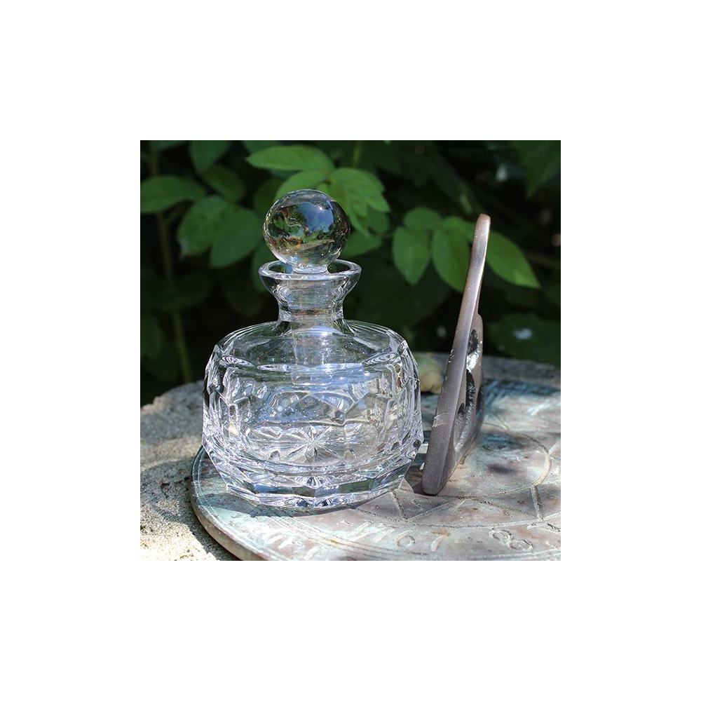 Eden Crystal Glass perfume Bottle  (Gift Boxed) | Royal Scot Crystal