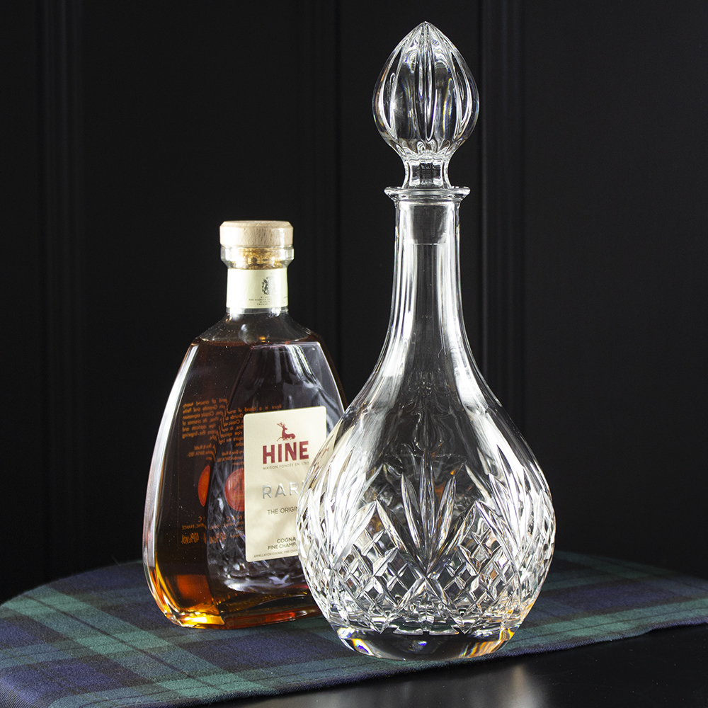 Highland - Crystal Wine / Port / Brandy Decanter 330mm (Presentation Boxed)  | Royal Scot Crystal