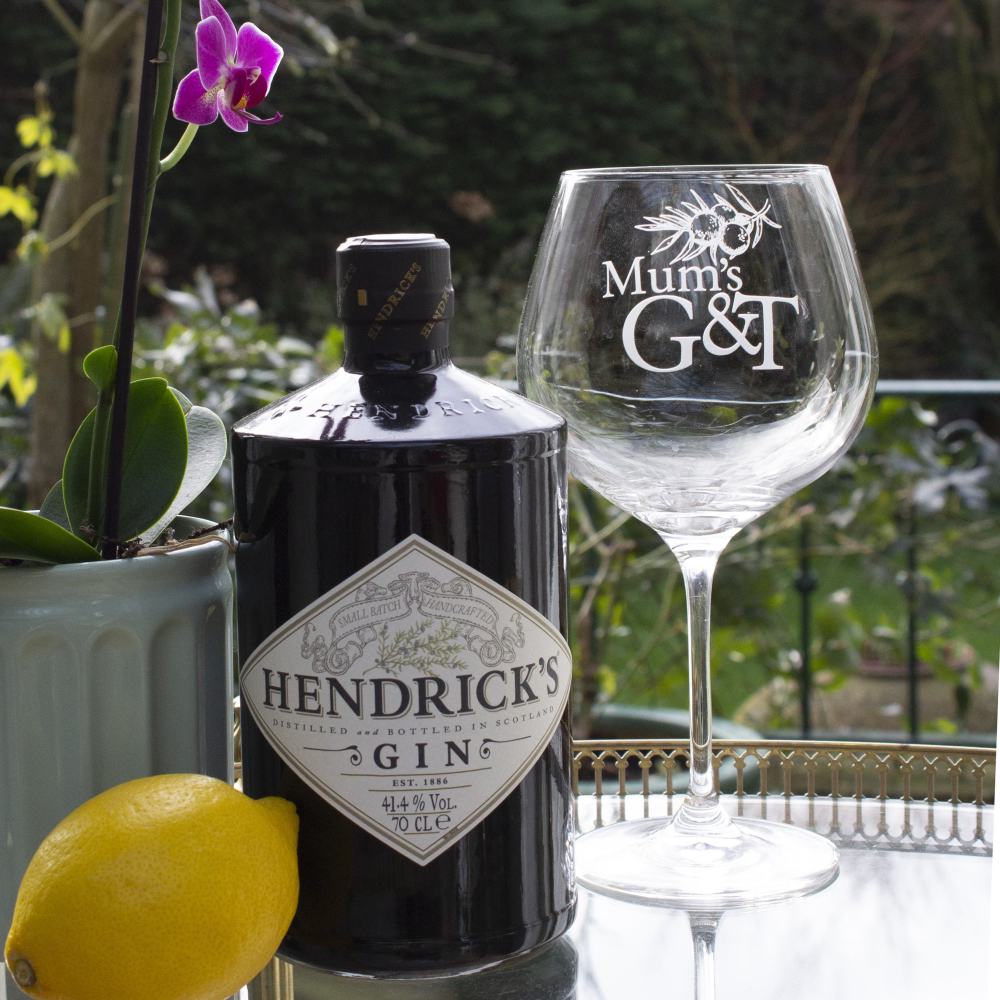 Mum's G&T (Gin)  - Juniper Copa Glass, 210mm (Individually Gift Boxed)