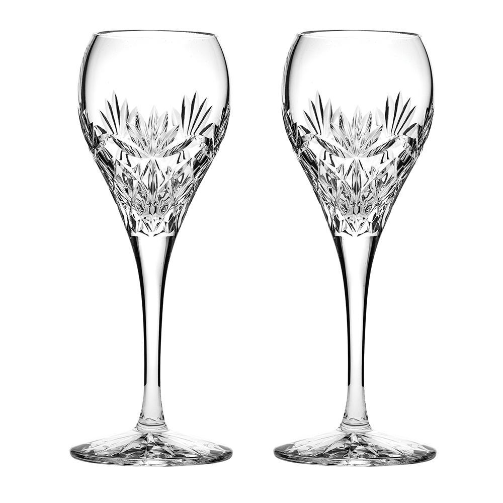 Kintyre 2 Crystal Port / Sherry Glasses  - 165mm (Gift Boxed) | Royal Scot Crystal