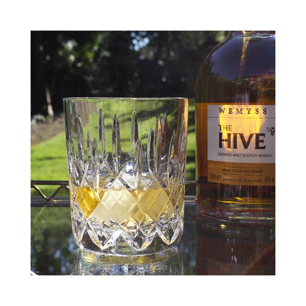 Single Aviemore Large Tumbler 95mm (Gift Boxed) | Royal Scot Crystal