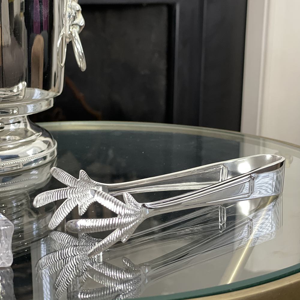 Arthur Price 'Harley' Ice Tongs - Silver plated