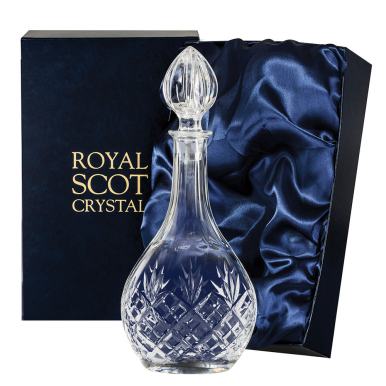 Edinburgh Port/Wine/Brandy Decanter 330mm (Presentation Boxed) | Royal Scot Crystal