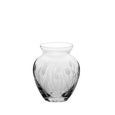 Wild Tulip Small  Posy Vase - 120mm (Gift Boxed) | Royal Scot Crystal