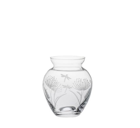 Dragonfly Small Posy Vase (Giftware) - 120mm (Gift Boxed) | Royal Scot Crystal  
