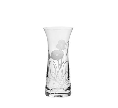 Poppy Field - Lily Vase 230mm (Gift Boxed) | Royal Scot Crystal