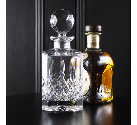 Westminster- Crystal Square Spirit Decanter (Gift Boxed)