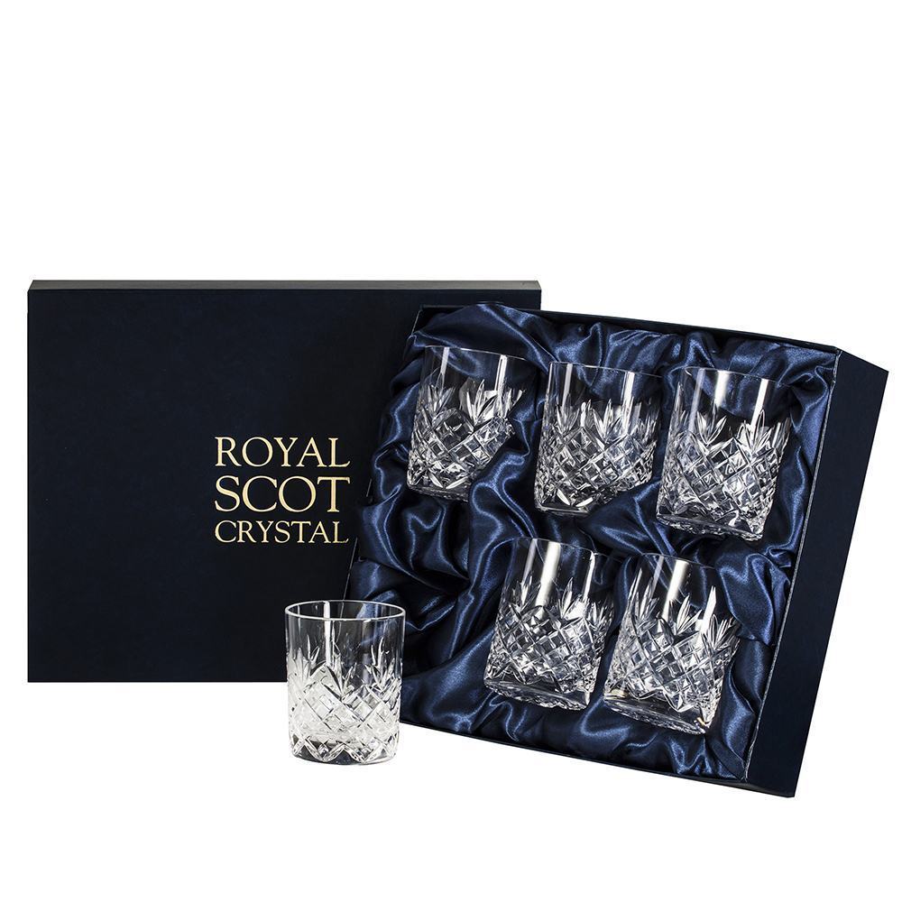 Edinburgh - 4 Crystal Wine Glasses 218mm (Presentation Boxed