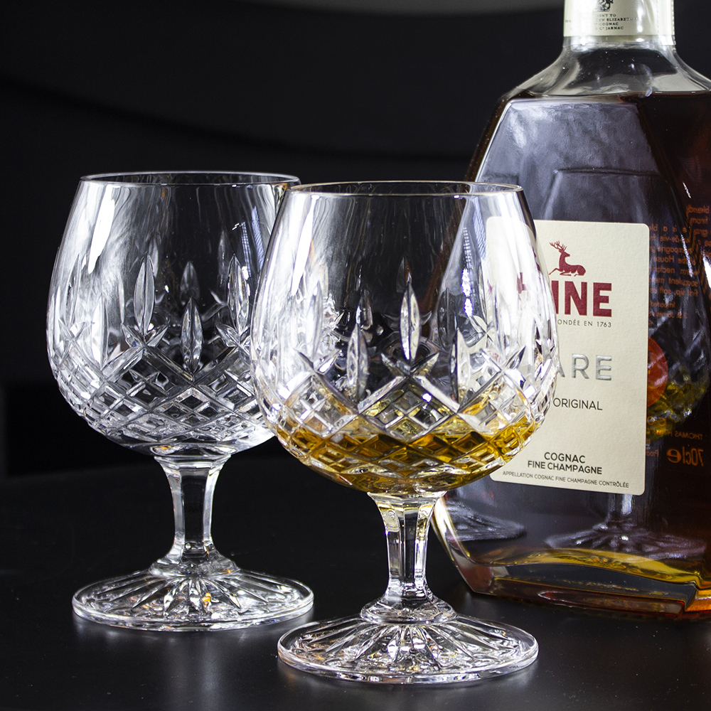 Crystal Brandy Glasses, Tumblers & Decanters