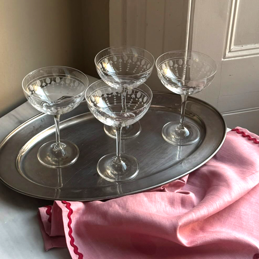 Coupe Glasses | Set Of 4 | 7oz Premium Crystal Iceland - View #5